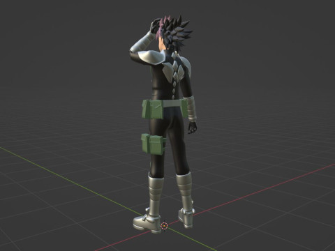 Gen Narumi - Kaiju no8 Modelo 3D