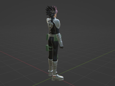 Gen Narumi - Kaiju no8 Modelo 3D