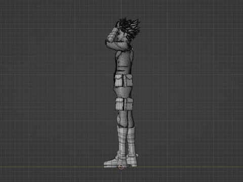 Gen Narumi - Kaiju no8 Modelo 3D