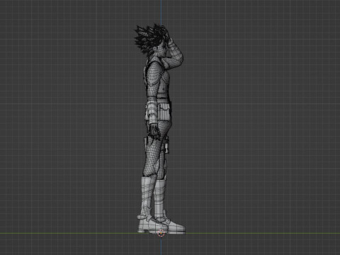 Gen Narumi - Kaiju no8 Modelo 3D