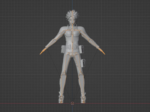 Gen Narumi - Kaiju no8 Modelo 3D