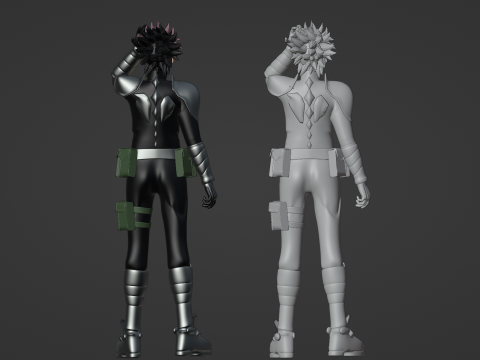Gen Narumi - Kaiju no8 Modelo 3D