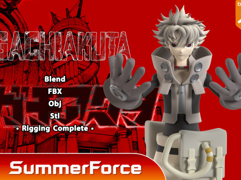 Rudo Surebrec - Gachiakuta 3D Model