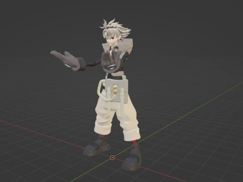 Rudo Surebrec - Gachiakuta 3D Model