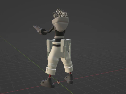 Rudo Surebrec - Gachiakuta 3D Model