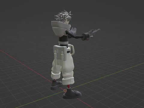 Rudo Surebrec - Gachiakuta 3D Model