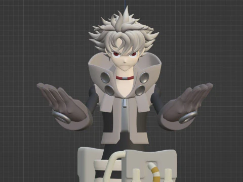 Rudo Surebrec - Gachiakuta 3D Model