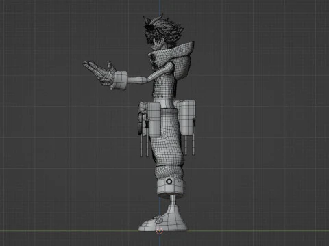 Rudo Surebrec - Gachiakuta 3D Model