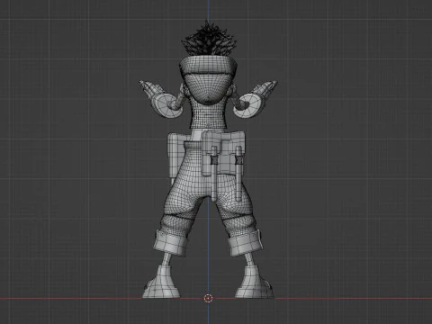 Rudo Surebrec - Gachiakuta 3D Model