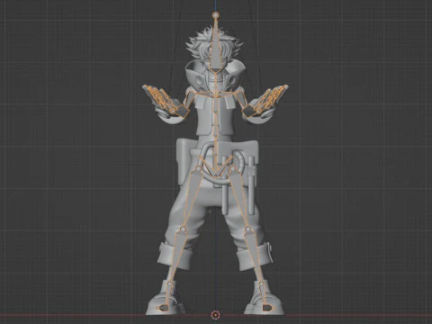 Rudo Surebrec - Gachiakuta 3D Model