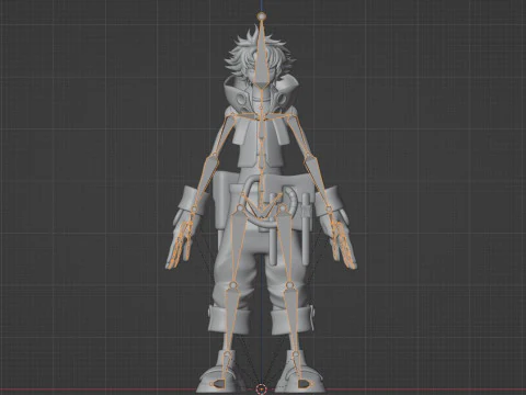 Rudo Surebrec - Gachiakuta 3D Model
