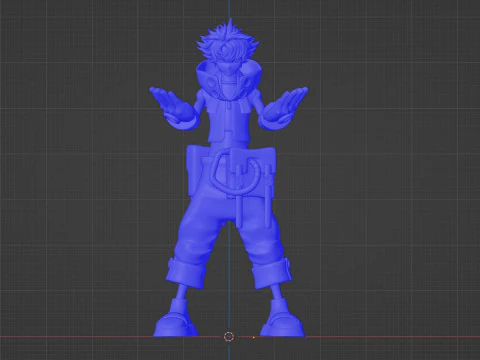 Rudo Surebrec - Gachiakuta 3D Model