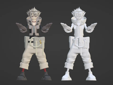 Rudo Surebrec - Gachiakuta 3D Model