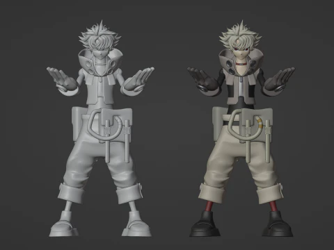 Rudo Surebrec - Gachiakuta 3D Model