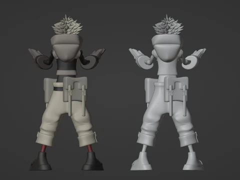 Rudo Surebrec - Gachiakuta 3D Model