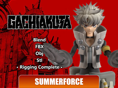 루도 수레브렉 - 가치아쿠타 3D 모델