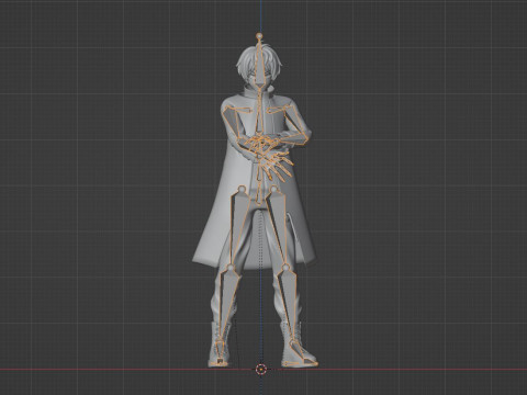 Jin Kougasaki - TOUGEN ANKI 3D 模型