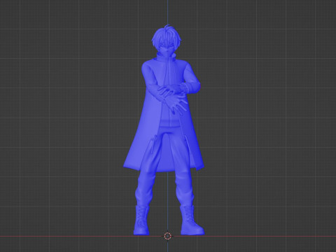 Jin Kougasaki - TOUGEN ANKI 3D 模型