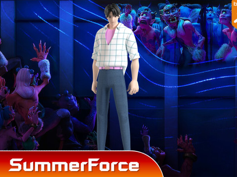 Jinu - KPop Demon Hunters Modèle 3D