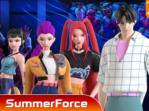Jinu - KPop Demon Hunters Modèle 3D