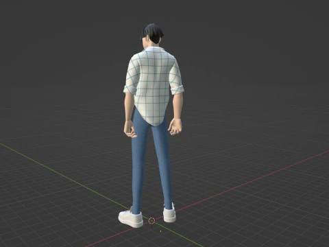 Jinu - KPop Demon Hunters 3D Model