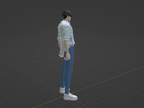 Jinu - KPop Demon Hunters 3D Model