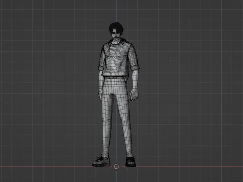 Jinu - KPop Demon Hunters 3D Model