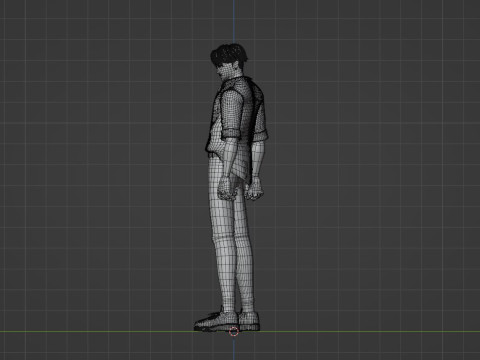 Jinu - KPop Demon Hunters Modèle 3D