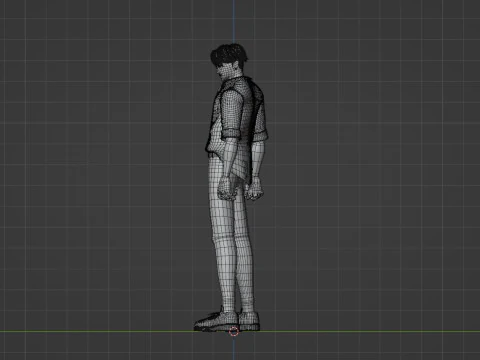 Jinu - KPop Demon Hunters 3D Model