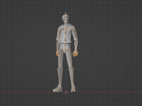 Jinu - KPop Demon Hunters Modèle 3D