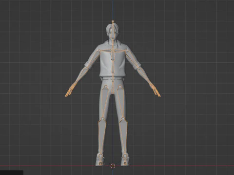 Jinu - KPop Demon Hunters 3D Model