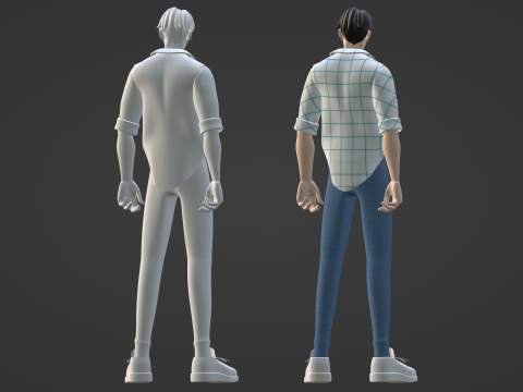 Jinu - KPop Demon Hunters Modèle 3D