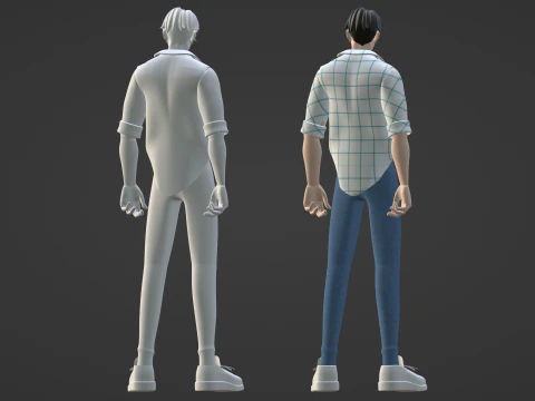 Jinu - KPop Demon Hunters 3D Model