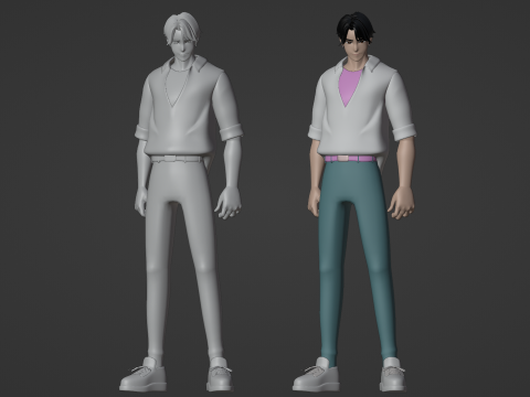 Jinu - KPop Demon Hunters Modèle 3D