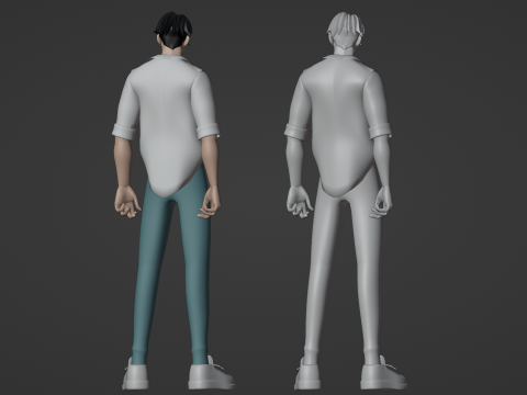 Jinu - KPop Demon Hunters Modèle 3D