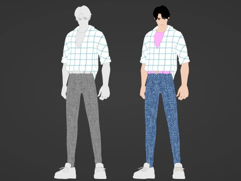 Jinu - KPop Demon Hunters 3D Model