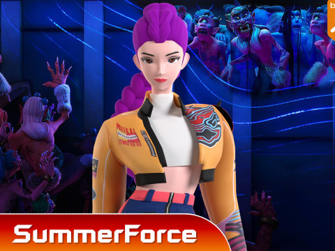 Rumi - KPop Demon Hunters Modèle 3D