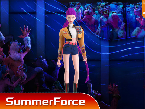 Rumi - KPop Demon Hunters Modèle 3D