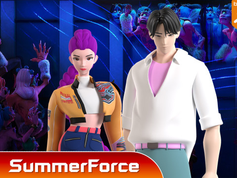 Rumi - KPop Demon Hunters Modèle 3D