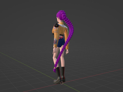 Rumi - KPop Demon Hunters Modèle 3D
