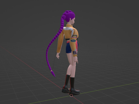 Rumi - KPop Demon Hunters Modèle 3D