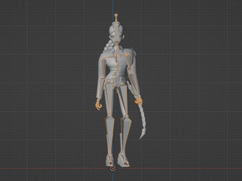 Rumi - KPop Demon Hunters Modèle 3D