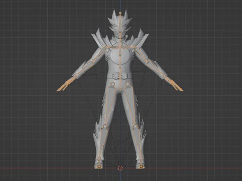 Wild GozyuWolf - No1 Sentai Gozyuger 3D Model