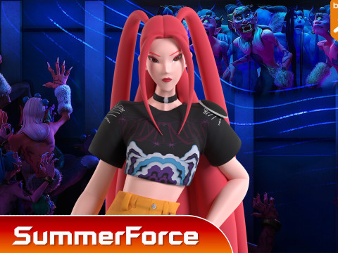 Mira - KPop Demon Hunters Modelo 3D