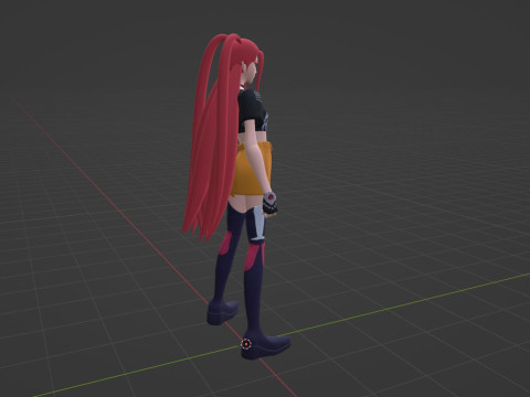 Mira - KPop Demon Hunters Modelo 3D
