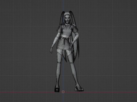 Mira - KPop Demon Hunters Modelo 3D
