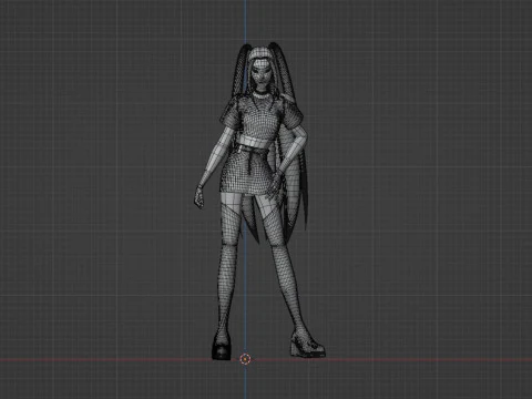 Mira - KPop Demon Hunters 3D Model