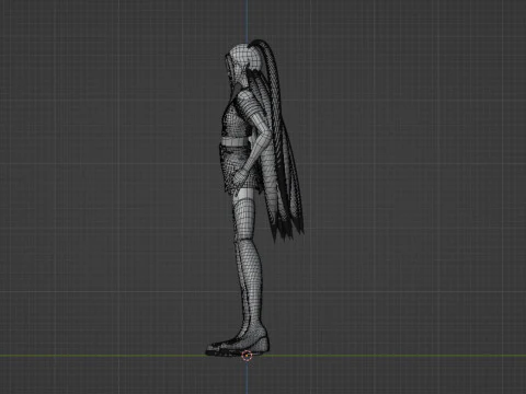 Mira - KPop Demon Hunters 3D Model