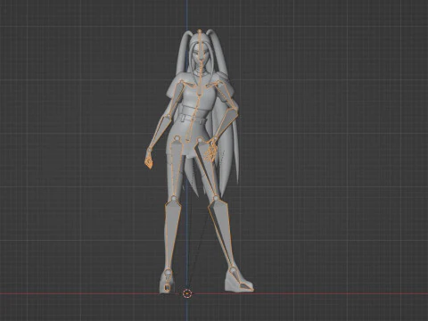 Mira - KPop Demon Hunters 3D Model