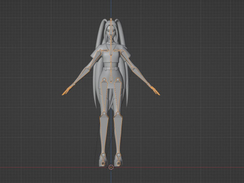 Mira - KPop Demon Hunters Modelo 3D